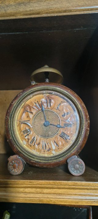 Reloj de mesa vintage 1985