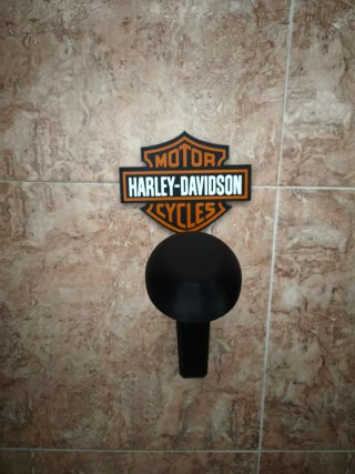 Soporte para Casco con logo Harley-Davidson