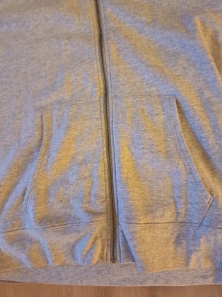 Sudadera con cremallera Wrangler gris