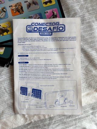 Juego de Mesa Educativo Conector Desafío con Voz