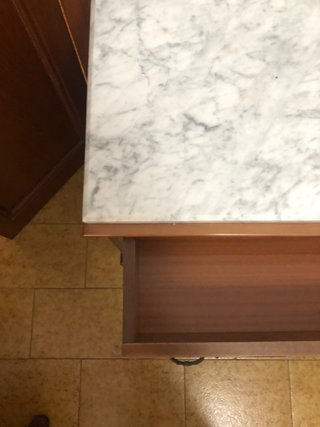 Mueble Buffet con Encimera de Mármol