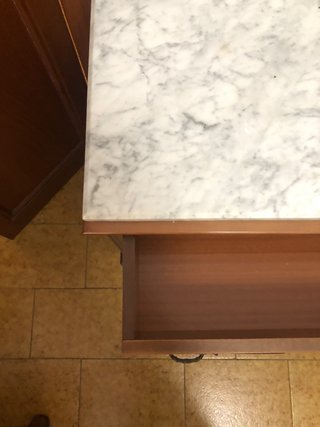 Mueble Buffet con Encimera de Mármol