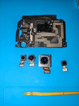 Cámaras Samsung A56 (Frontales, Trasera, Gran Angu