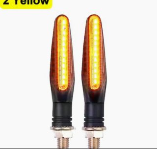 Intermitentes LED Moto Amarillos
