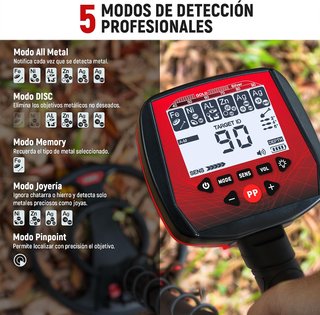 Detector de Metales KAIWEETS con Varilla