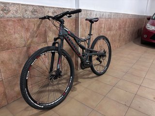 Bicicleta de Montaña MOMABIKE Doble Suspensión