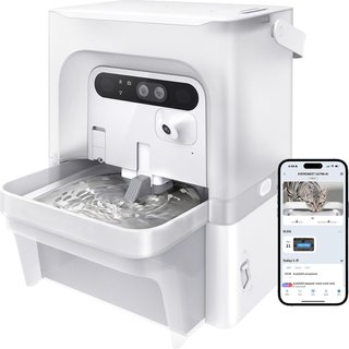 Fuente para Gatos con Cámara Integrada
