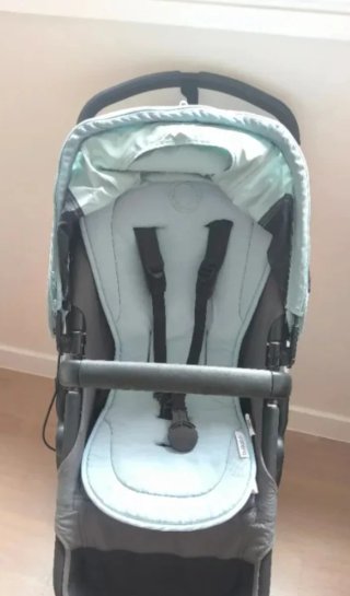 Bugaboo Colchoneta y Capota Ventilada Azul