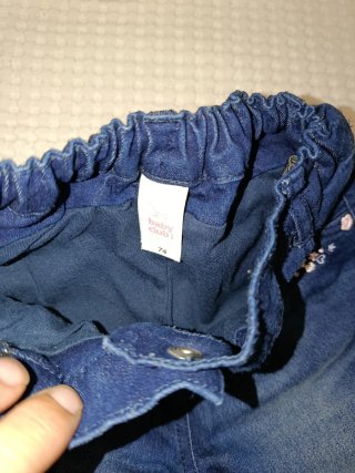 Pantalón vaquero bebé 74 cm