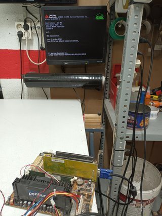 N-45, placa base pc 100BX CEL ,celeron 300Mhz