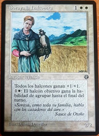 Carta Magic: Soraya la halconera tierras natales