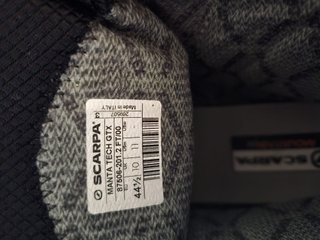 Vendo botas de montaña Scarpa Manta Tech, talla 44