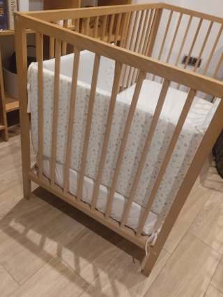 Cuna de Madera para Bebé