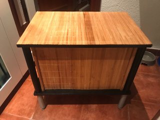 Mueble auxiliar bambú