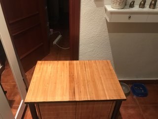 Mueble auxiliar bambú