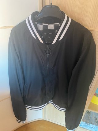 Bomber Negra Polinesia