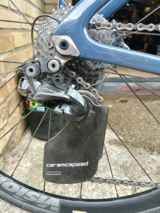 Bicicleta Cannondale Super Slice 11V Talla M