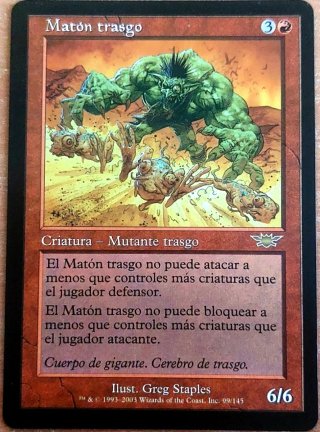 Carta Magic: Matón trasgo legiones goblin