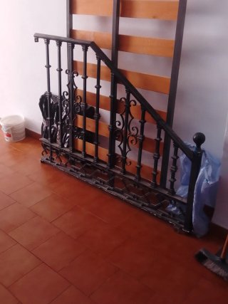 Baranda de Hierro Forjado para Escalera
