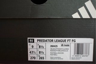 Adidas Predator League FG Talla 42 2/3
