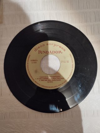 Disco Vinilo 45 RPM Fundador
