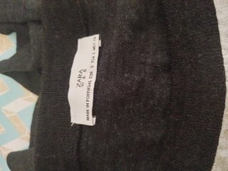Camiseta con chica glam zara talla s