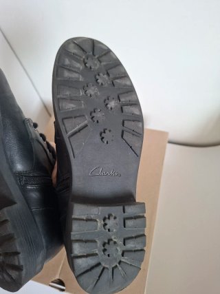 Botas Clarks Piel Negra Talla 36