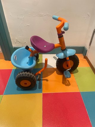 Triciclo Infantil Berchet con Volquete