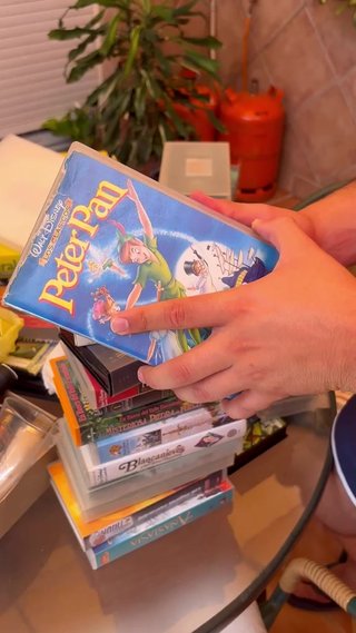 VHS Peter Pan - Disney Los Clásicos