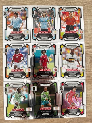 Cromos Monopoly Prizm Mundial 2026