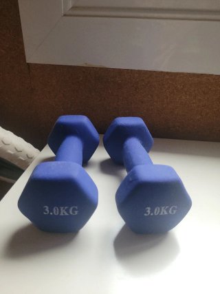 Set de 2 Mancuernas de 3 kg
