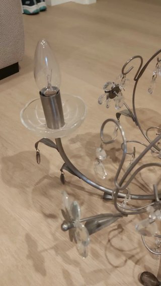 Lámpara de techo estilo araña