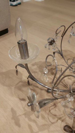Lámpara de techo estilo araña