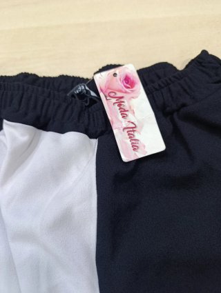 Pantaloni tuta donna neri e bianchi
