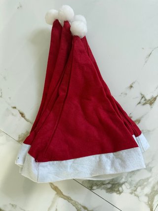 Gorros de Papá Noel Talla Única