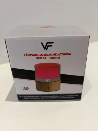 Lámpara de Luz Roja Melatonina Verlsa