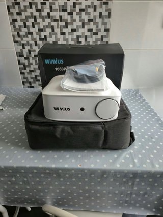 Proyector Wimius 1080P Blanco