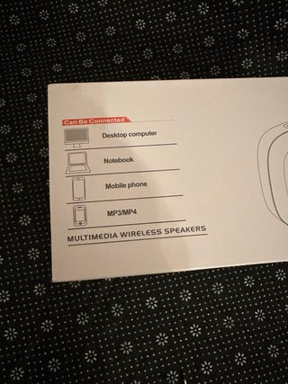 Altavoz Inalámbrico Portátil Bluetooth - Nuevo