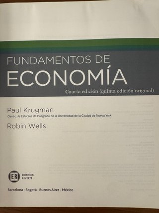 Fundamentos de Economía