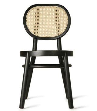 Silla HKliving Rattan Negra
