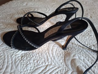 Sandalias Pura López Negras