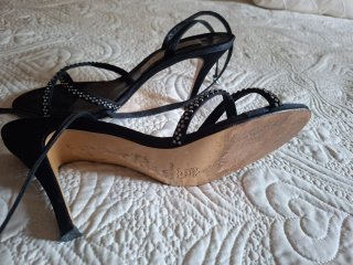 Sandalias Pura López Negras
