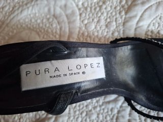 Sandalias Pura López Negras