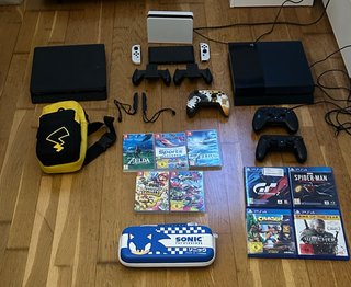 Lote Consolas Nintendo Switch OLED y PS4