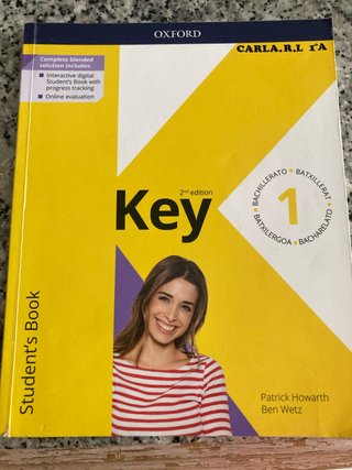 Key Bachillerato 2e 1 Student Book (Spain)