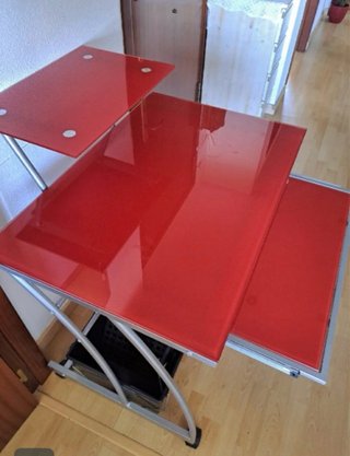 Regalo silla+Mesa de Escritorio Roja