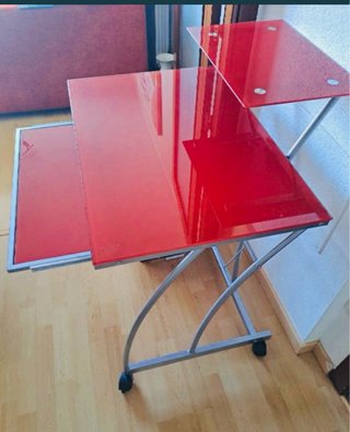 Regalo silla+Mesa de Escritorio Roja