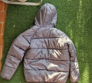 Abrigo McKenzie gris niño talla 13-15