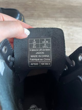Botas Dr. Martens Jadon Plataforma Negras