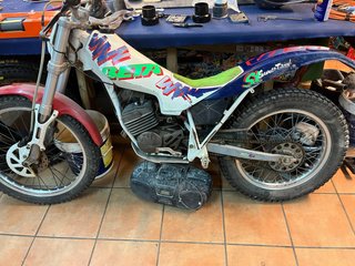 Moto de Trial Beta Zero